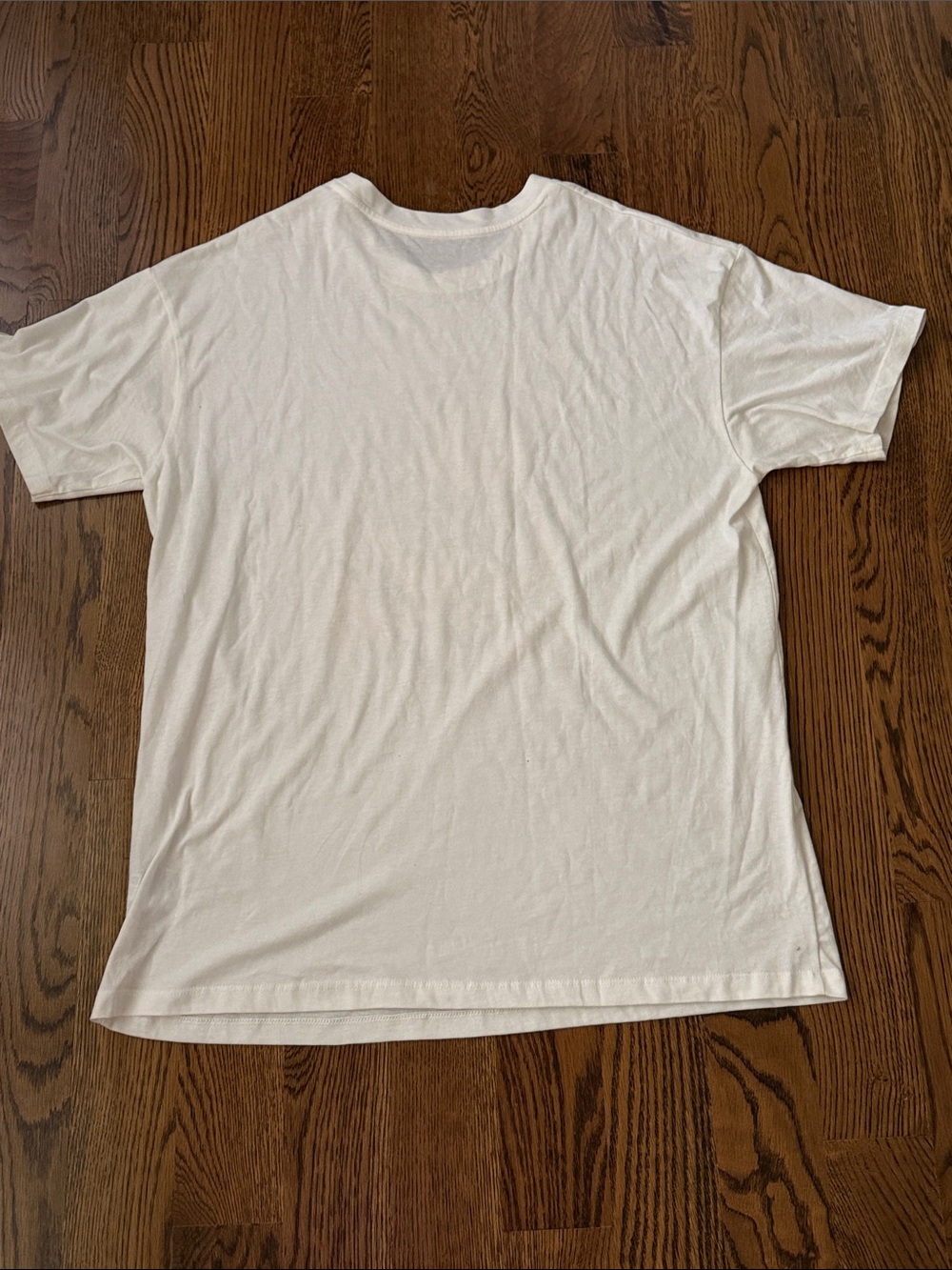American Eagle Outfitters off white Graphic Tee with Yellow Tiger Print medium - Picture 13 of 13